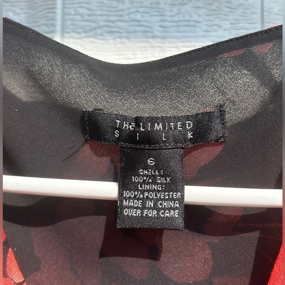 Vintage Silk Floral Dress - Picture 2 of 2